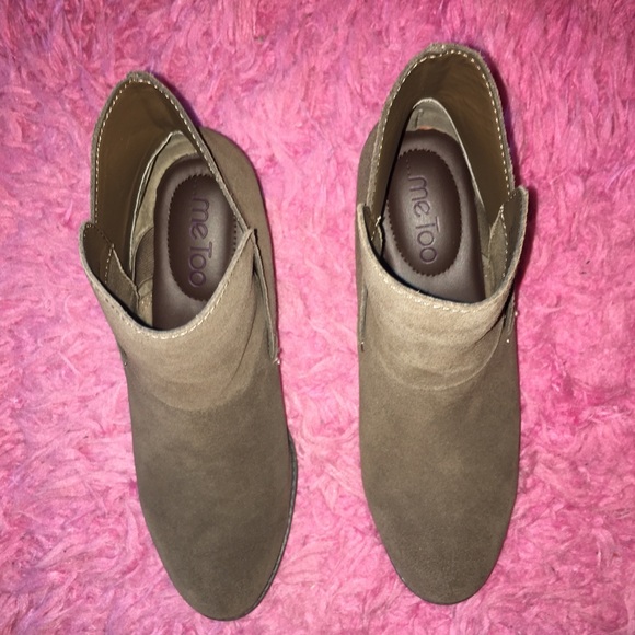 Dark Nutmeg Real Suede Slip on Ankle Boots - Picture 5 of 12